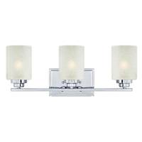 View 3 Light Indoor Chrome Wall Fixture