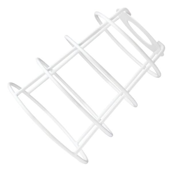 2.25" White Finish Cage Shade