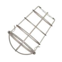 Westinghouse 2.25" Fitter Brushed Nickel Cage Shade with Latched Bottom
