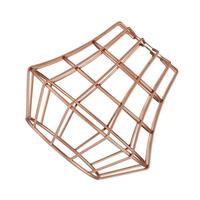 Westinghouse 2.25" Fitter Brushed Copper Angled Bell Cage Shade