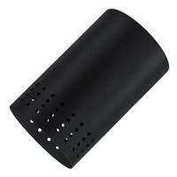 Westinghouse 2.25" Matte Black Metal Perforated Metal Neckless Shade