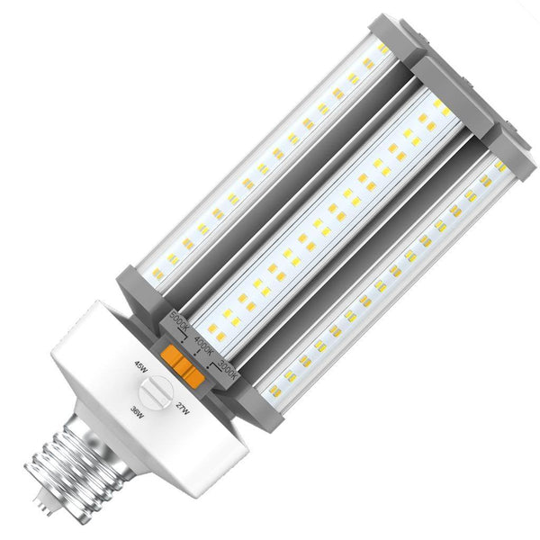 27/36/45 watt 100/277 volt  Exclusionary Mogul Screw Base CCT Selectable Dimmable LED Light 1