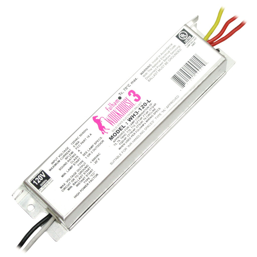 1-2 Lamp 120 volt Workhorse 3 Electronic Ballast 1