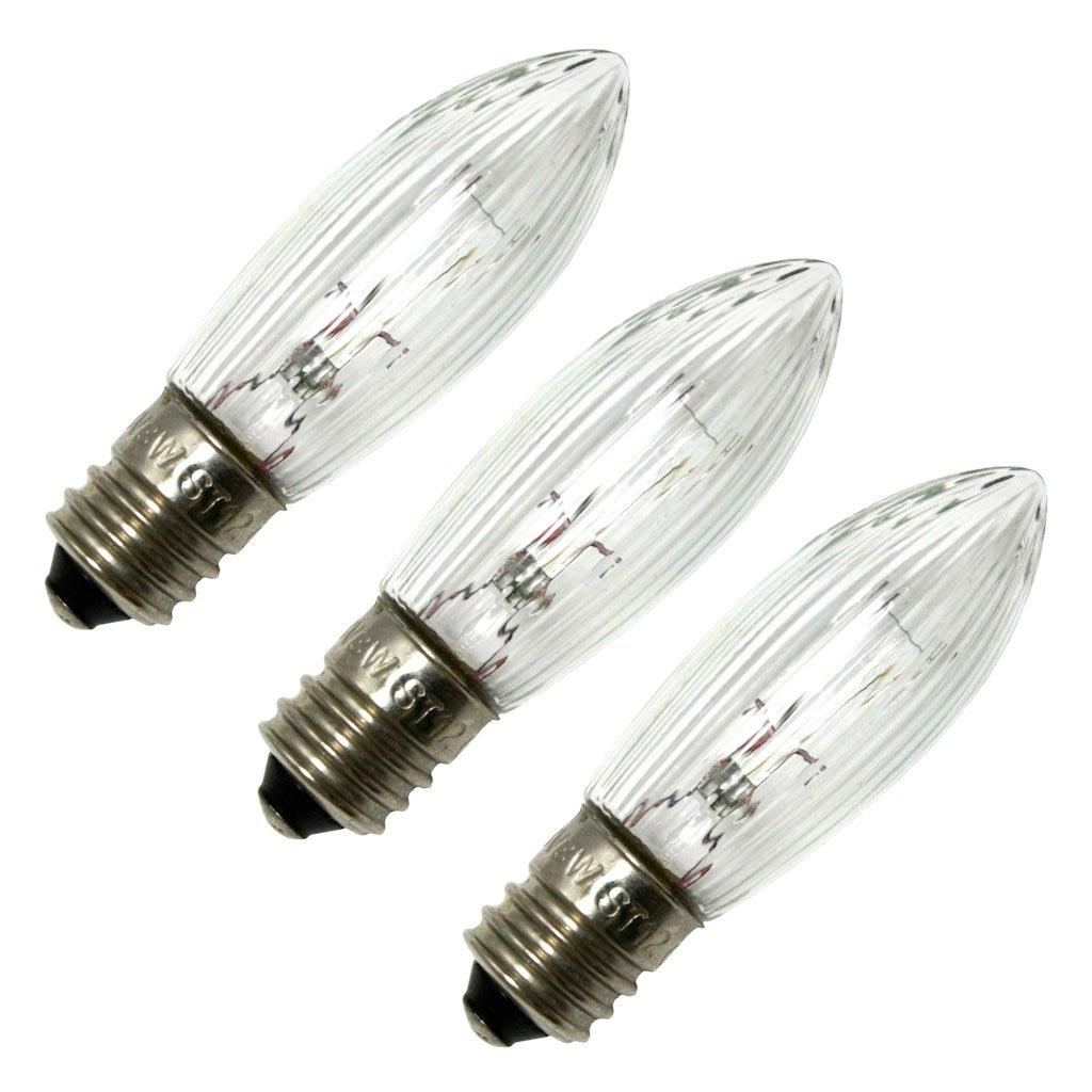 3 watt 23 volt European Special Screw Base Clear (3 pack) 1