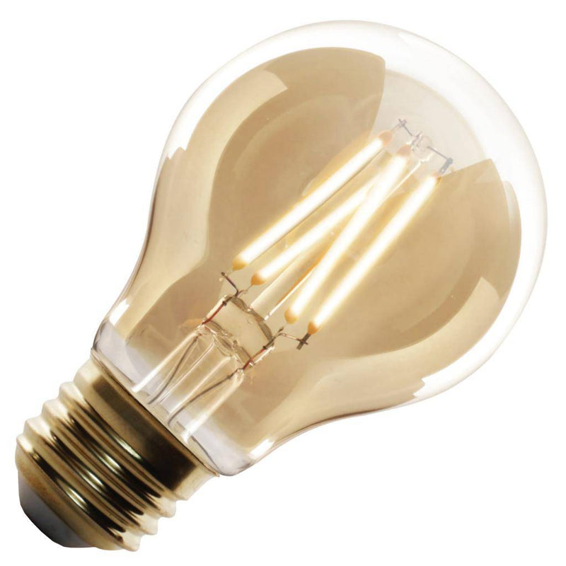 4 watt 120 volt A19 Medium Screw Base 2100K Warm White Dimmable LED 1