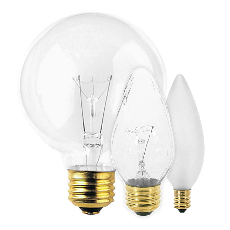 Decorative & Vanity Incandescent Light Bulbs