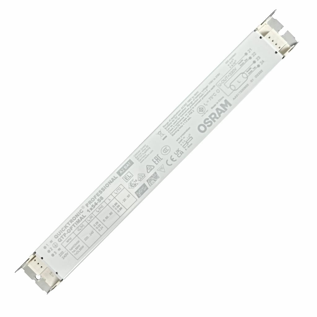 1 Lamp 54-58 watt 220/240 volt Fluorescent Ballast 1