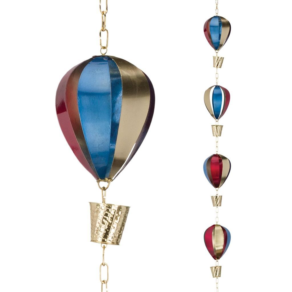 101" Hot Air Balloon Rain Chain 1