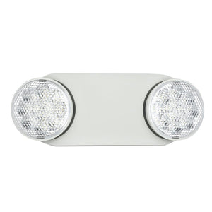 2.4 watt 120/277 volt Dual Head AC LED Emergency Light