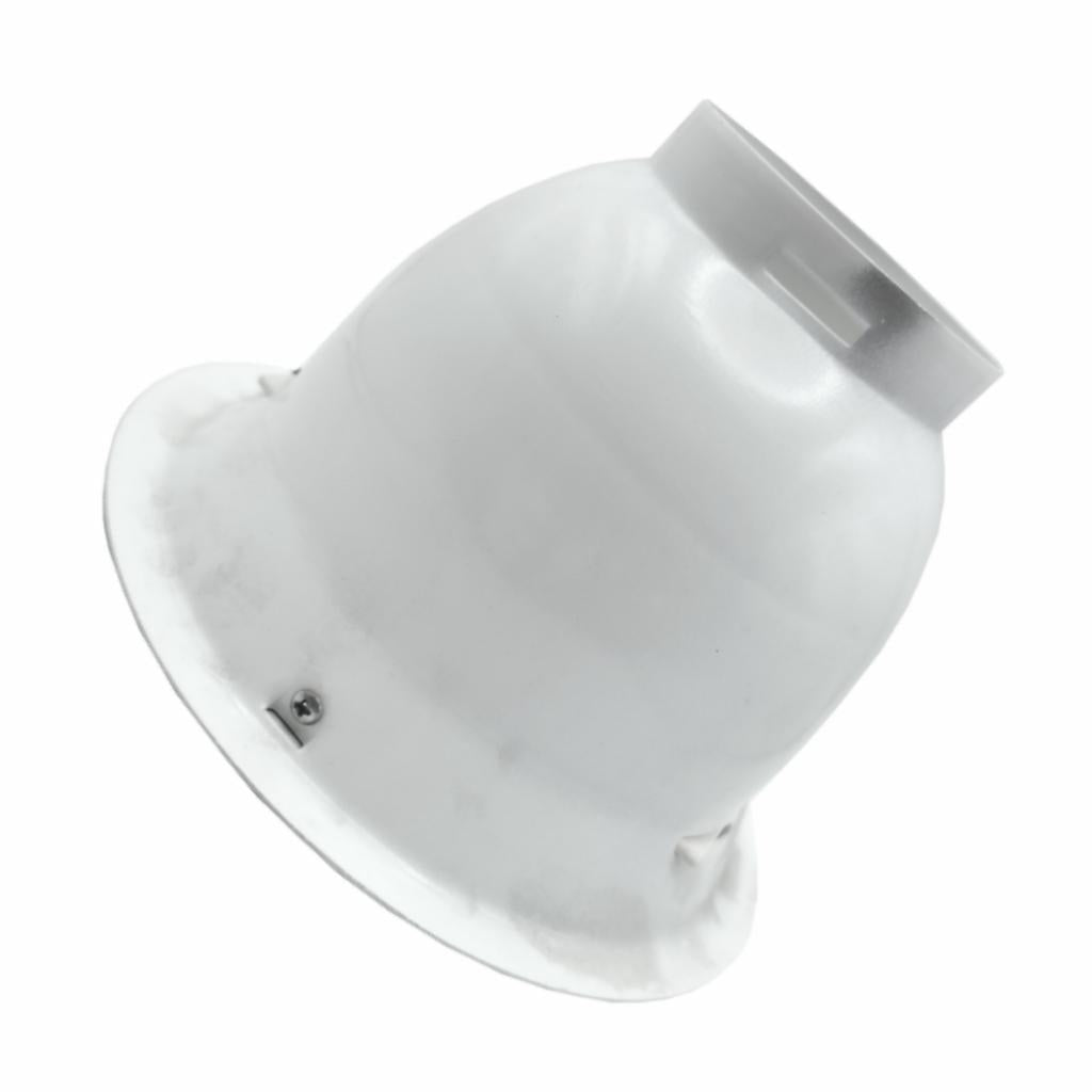 Lightolier 7" Gloss White Recessed LyteCaster Wall Washer Reflector Trim