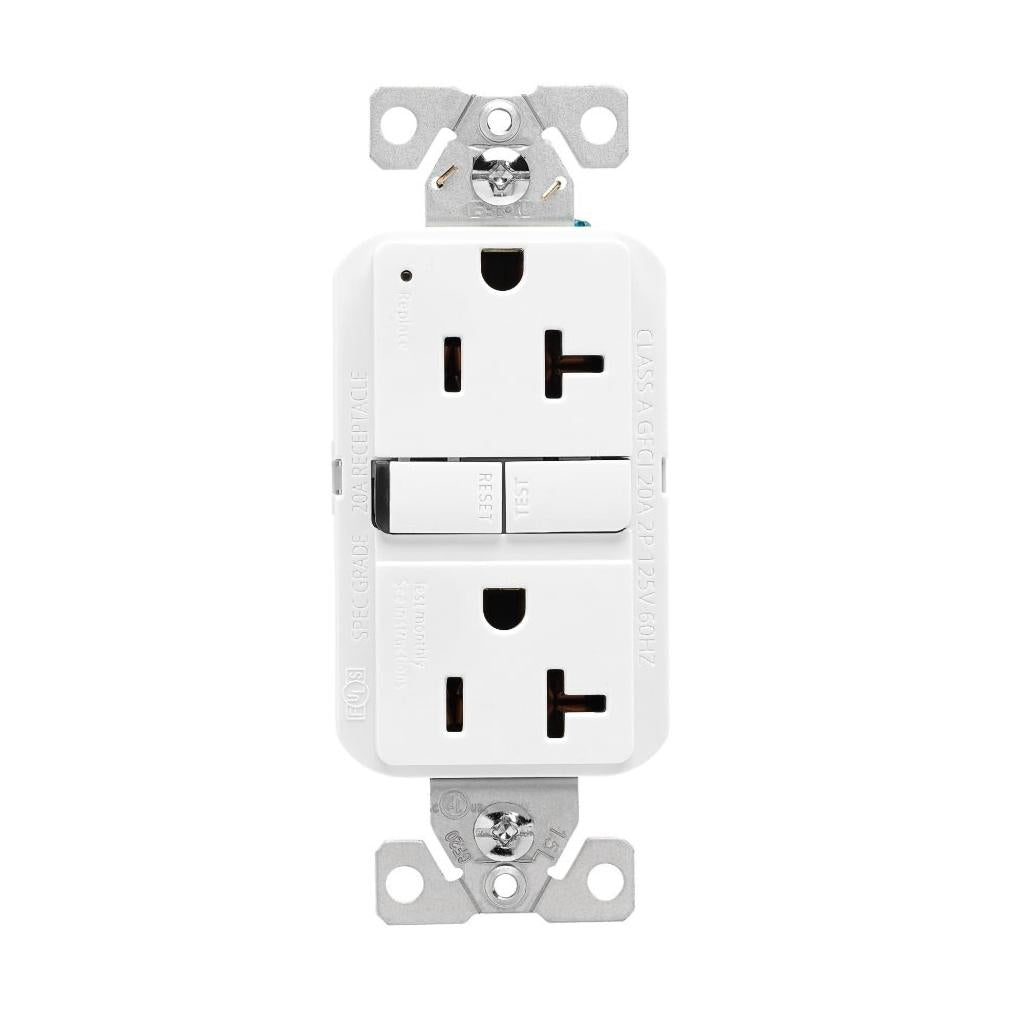 Eaton 20A 125 volt Self-Testing Wall Outlet