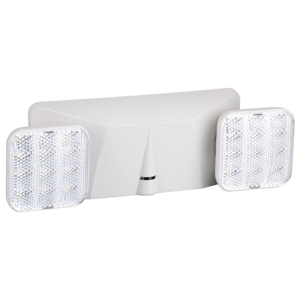 2 Light 2.4 watt 120/277 volt 6500K Daylight LED Emergency Light