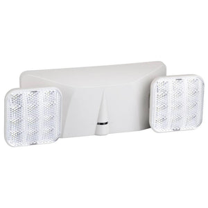 2 Light 2.4 watt 120/277 volt 6500K Daylight LED Emergency Light