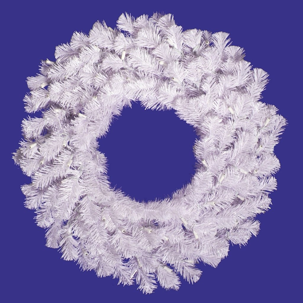 Vickerman 24" Artificial Crystal White Spruce
