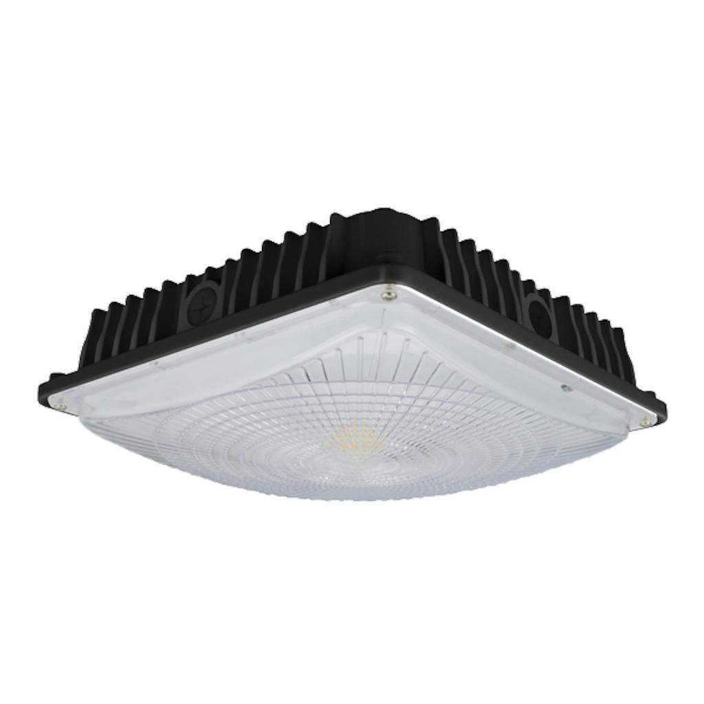 TCP 45 watt 120/277 volt 5000K Daylight Bronze LED Canopy Fixture