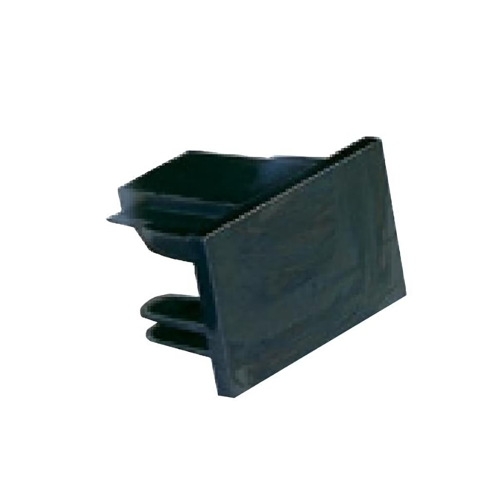 White Dead End Cover for Track Lights