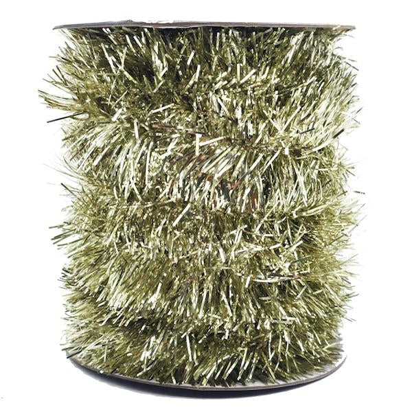 50' Red Silky Tinsel String - Image 2