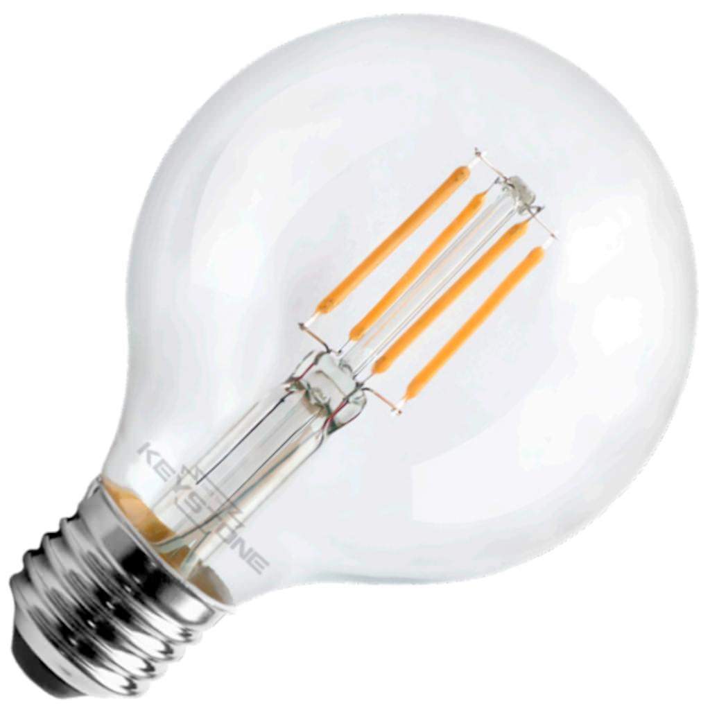 5.5 watt 120 volt G25 Medium Screw Base 5000K Daylight Dimmable LED