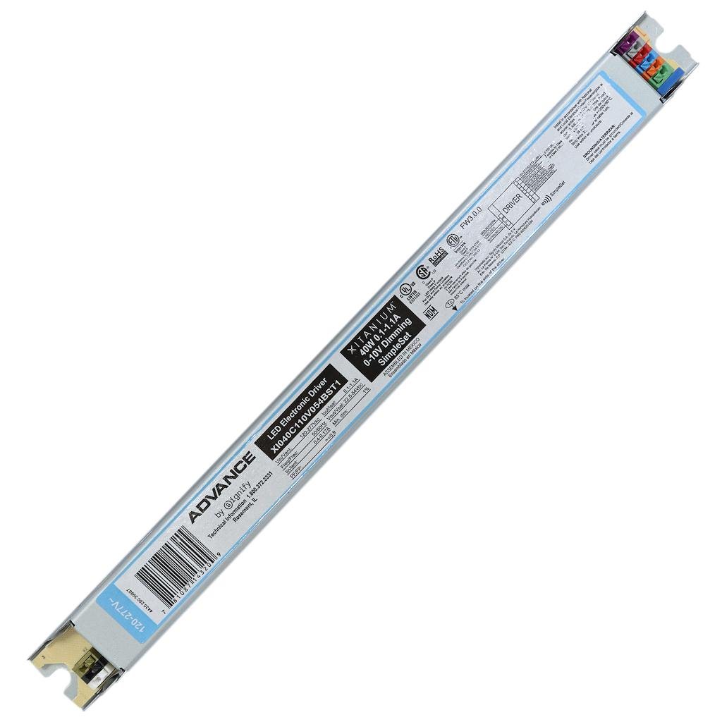 Advance 40 watt 120/277 volt Electronic Dimming LED Driver