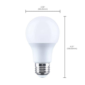 9.5 watt 120 volt A19 Medium Screw Base 2700K Warm White LED Light Bulb - Image 3
