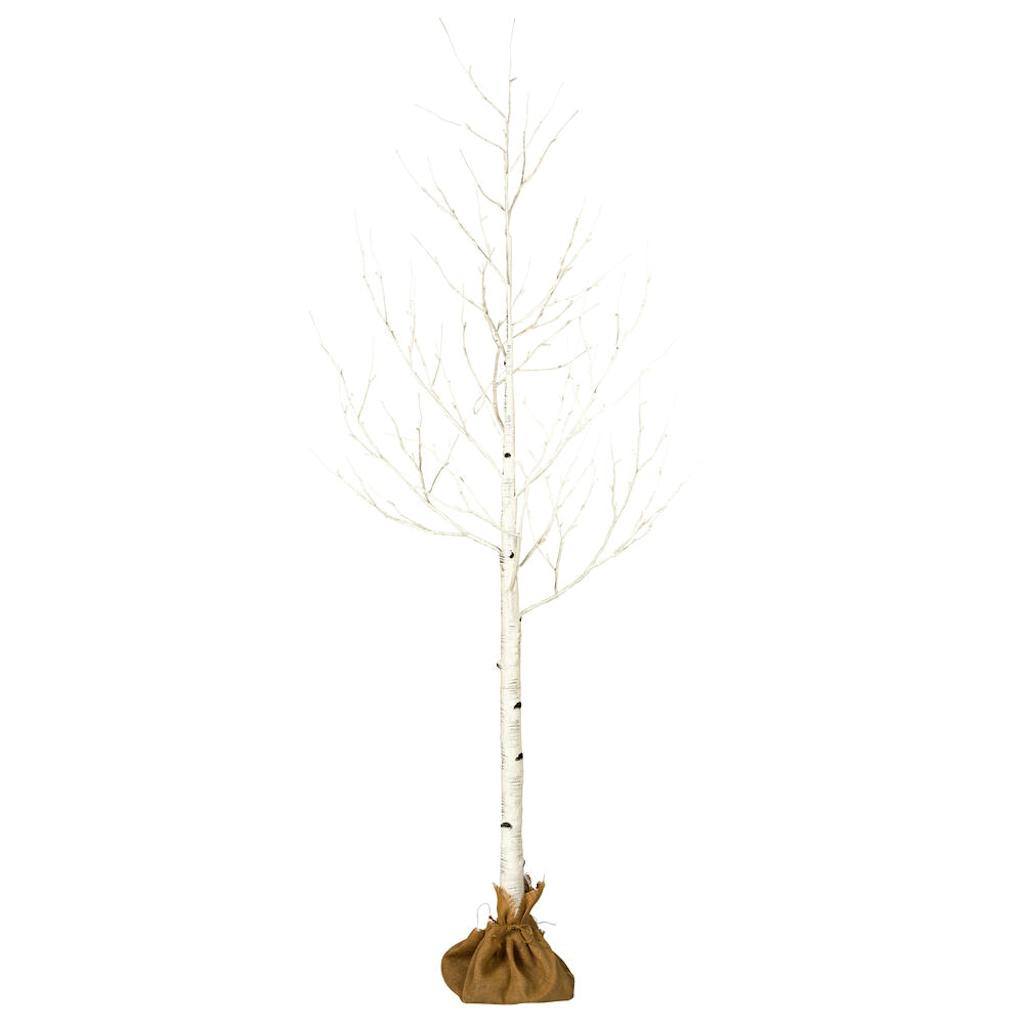 Vickerman 8' LED Warm White Artificial Birch Twig Tree