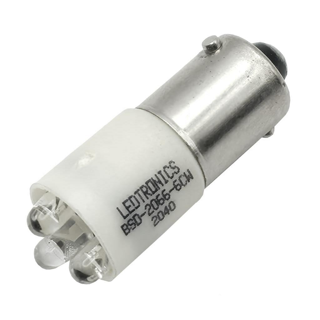 LEDtronics BSD-2066-6CW  Automotive/Miniature  5 watt Miniature Bayonet Base LED