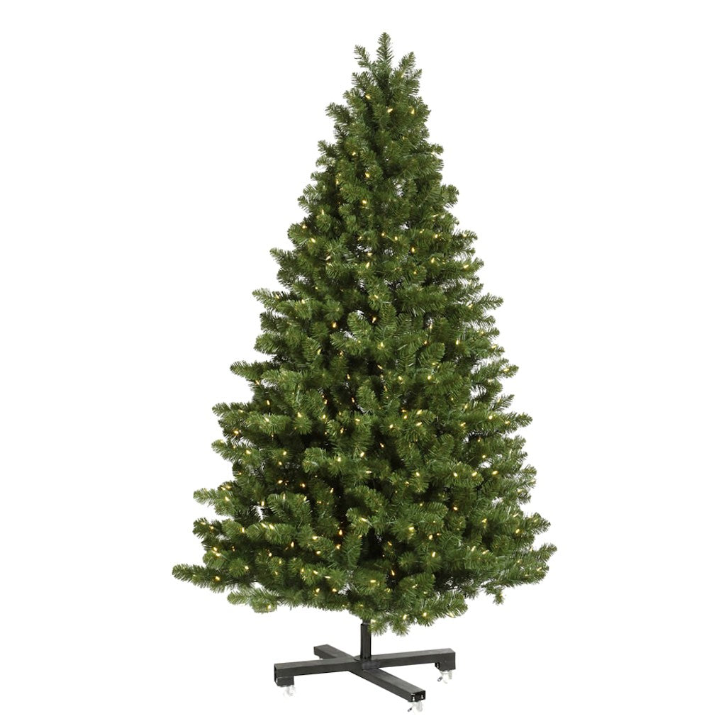 Vickerman 9.5' x 69" Artificial Medium Grand Teton 1,150 Warm White Wide Angle LED Lights