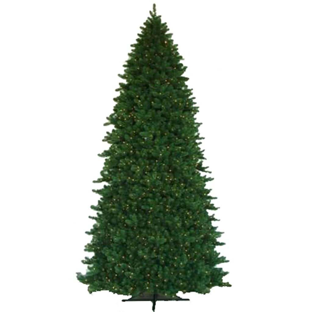 Vickerman 15' x 95" Artificial Grand Teton 3,500 Warm White Wide Angle LED Lights