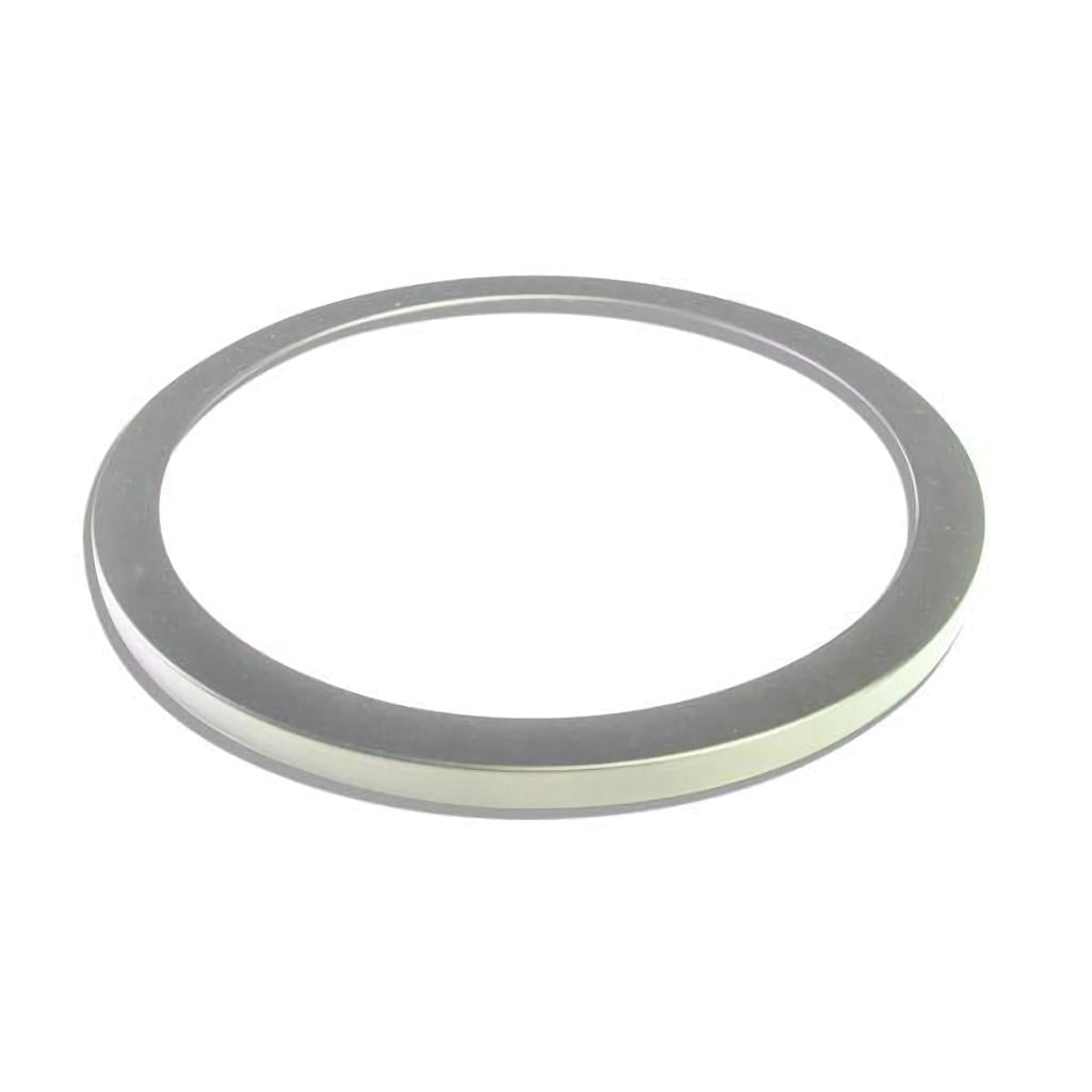 12" Satin Nickel Round Trim For Downlight