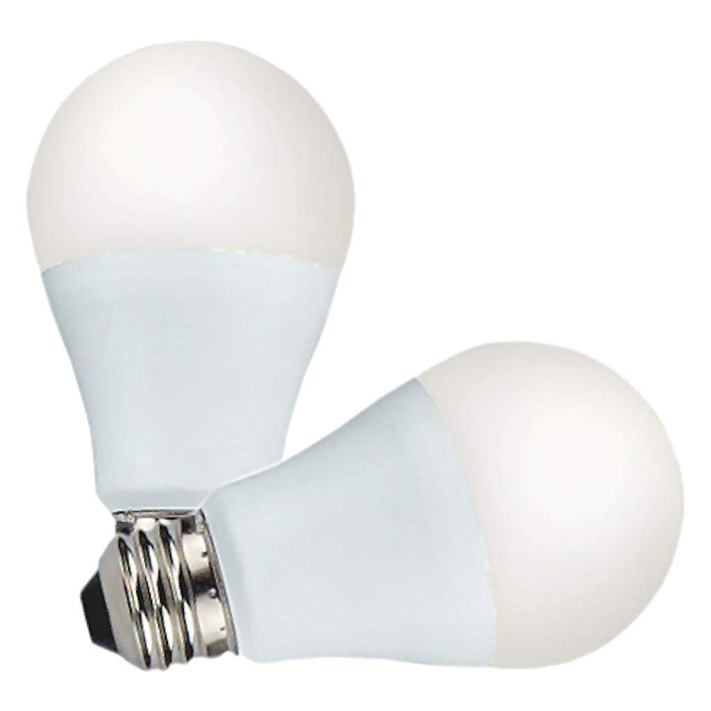 TCP 10 watt 120 volt A19 2700K/4100K Medium Screw Base Dimmable LED (2 pack)