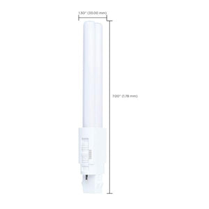 5 watt 120/277 volt PLS 4-Pin Base CCT Selectable LED Light Bulb - Image 4