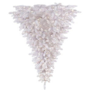 6' x 61" White Upside Down 600 Warm White Italian LED Lights
