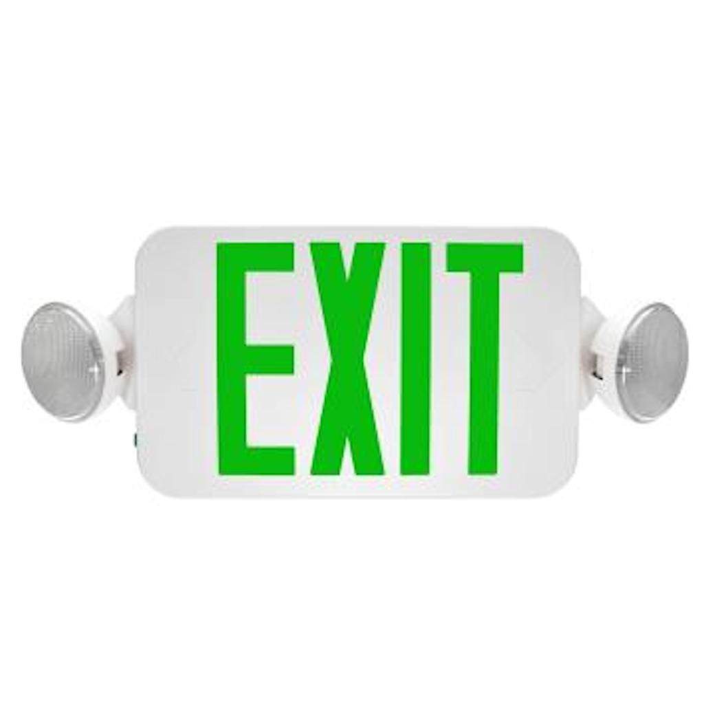 Maxlite 3.9 watt 120/277 volt Green Exit Light LED