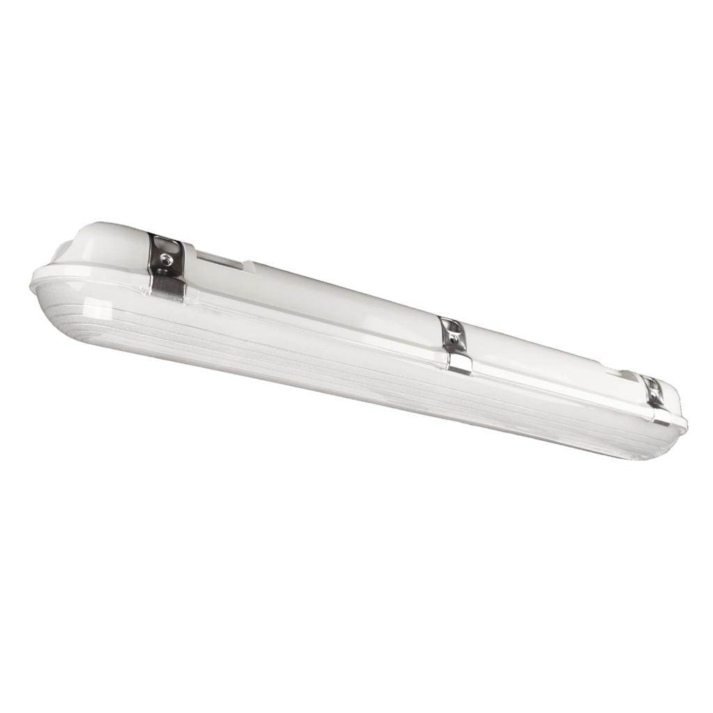 TCP 2' 18/22/32 watt 120/277 volt CCT Selectable Dimmable LED Vapor Tight Linear Fixture