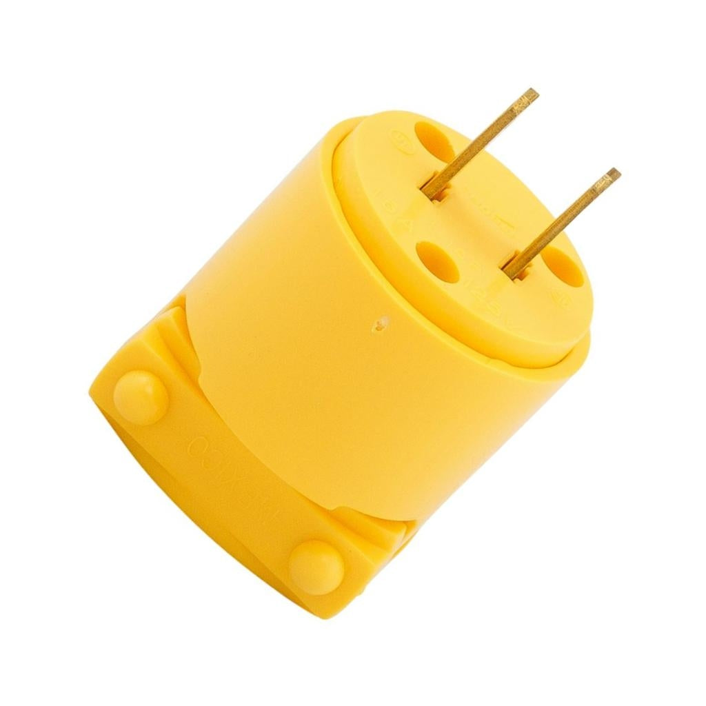 Eaton 15A 125 volt Straight Blade Plug (10 Pack)