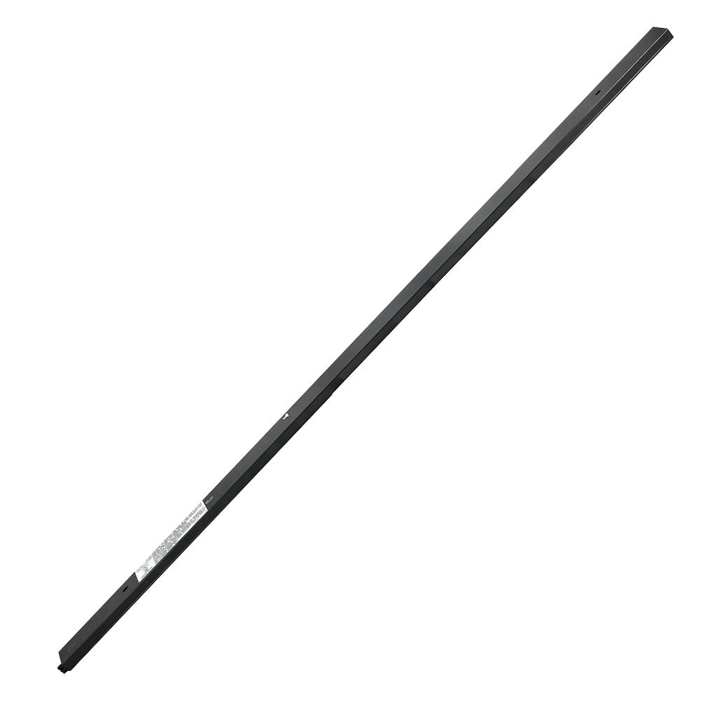 Nora Lighting 4ft single circuit track, black