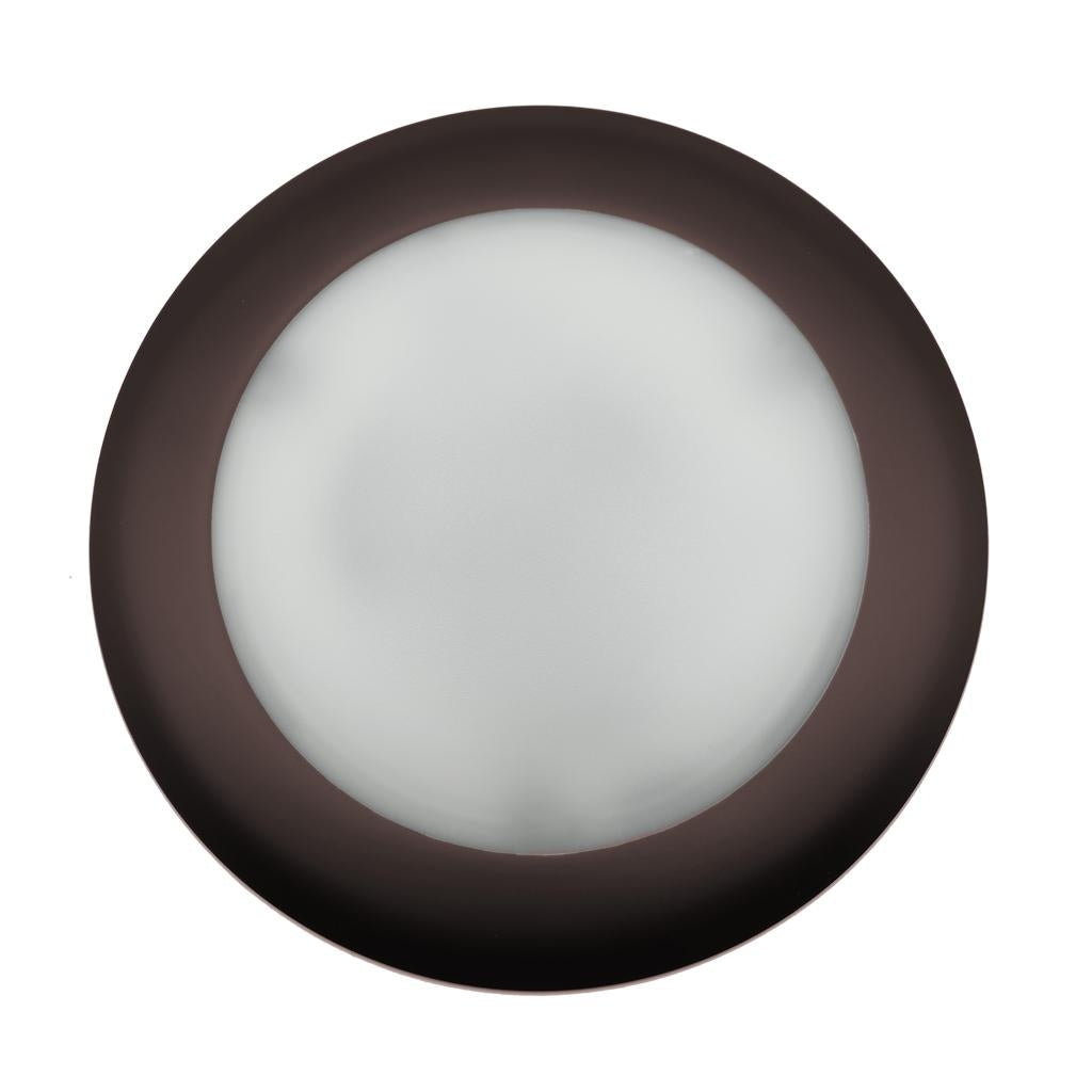 Nora Lighting 6" 16.5 watt 120 volt 3000K Natural White Bronze Dimmable Surface Mount LED