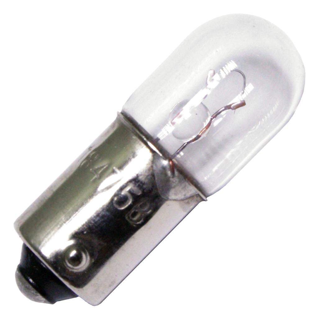 Eiko 1847  Automotive/Miniature  .95 watt 6.3 volt T3.25 Miniature Bayonet Base