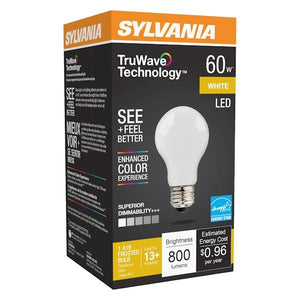 8 watt 120 volt A19 Medium Screw Base 3000K Natural White Dimmable LED - Image 2