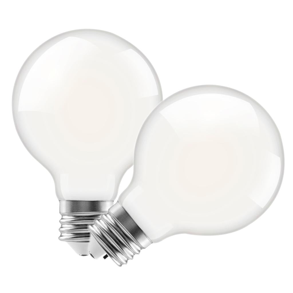 Sylvania G25 5W CCT Selectable LED Light Bulb (2 Pack)