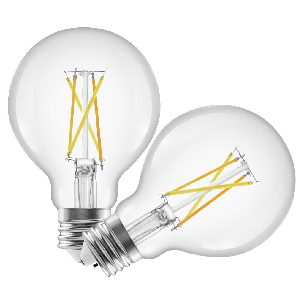 Sylvania G25 5W CCT Selectable LED Light Bulb (2 Pack)