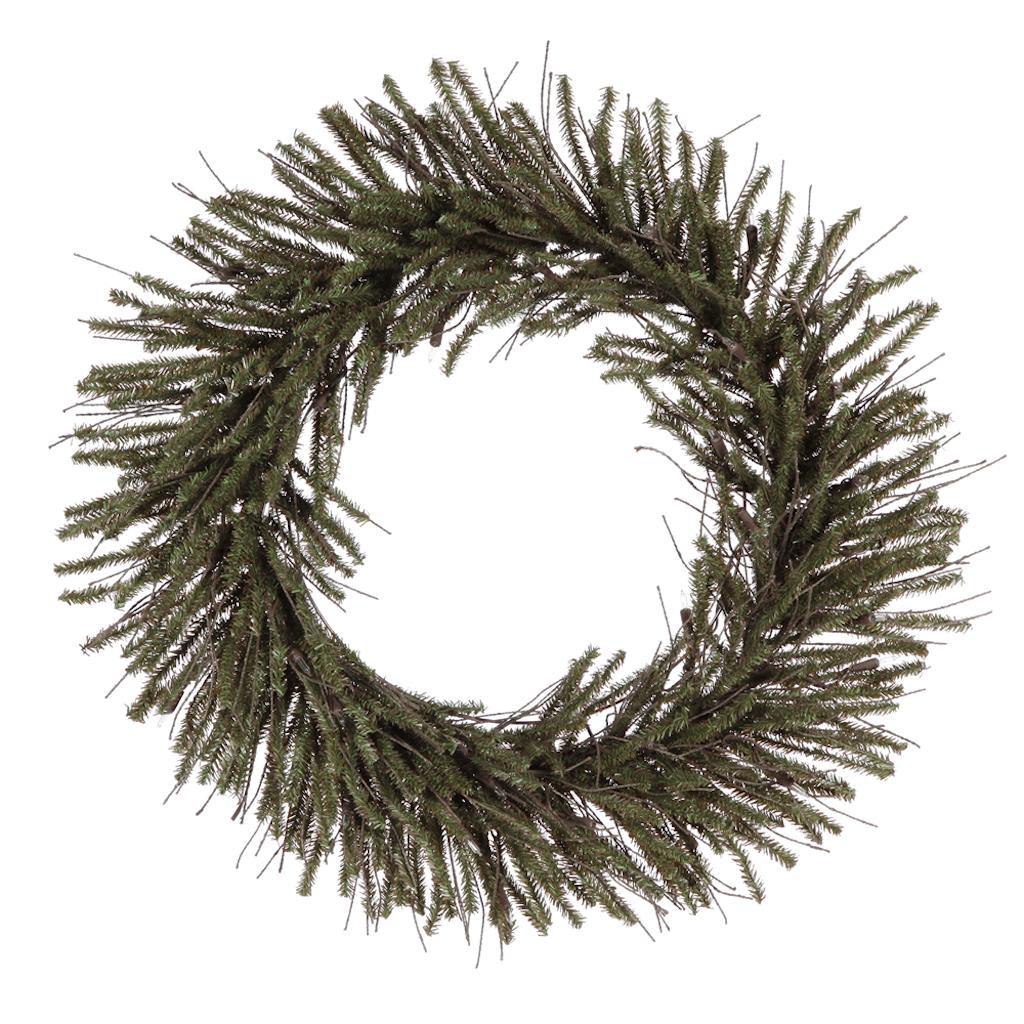 24" Artificial Vienna Twig Wreath