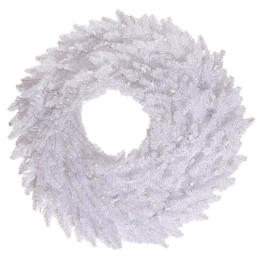 Vickerman 48" Artificial White Fir Wreath