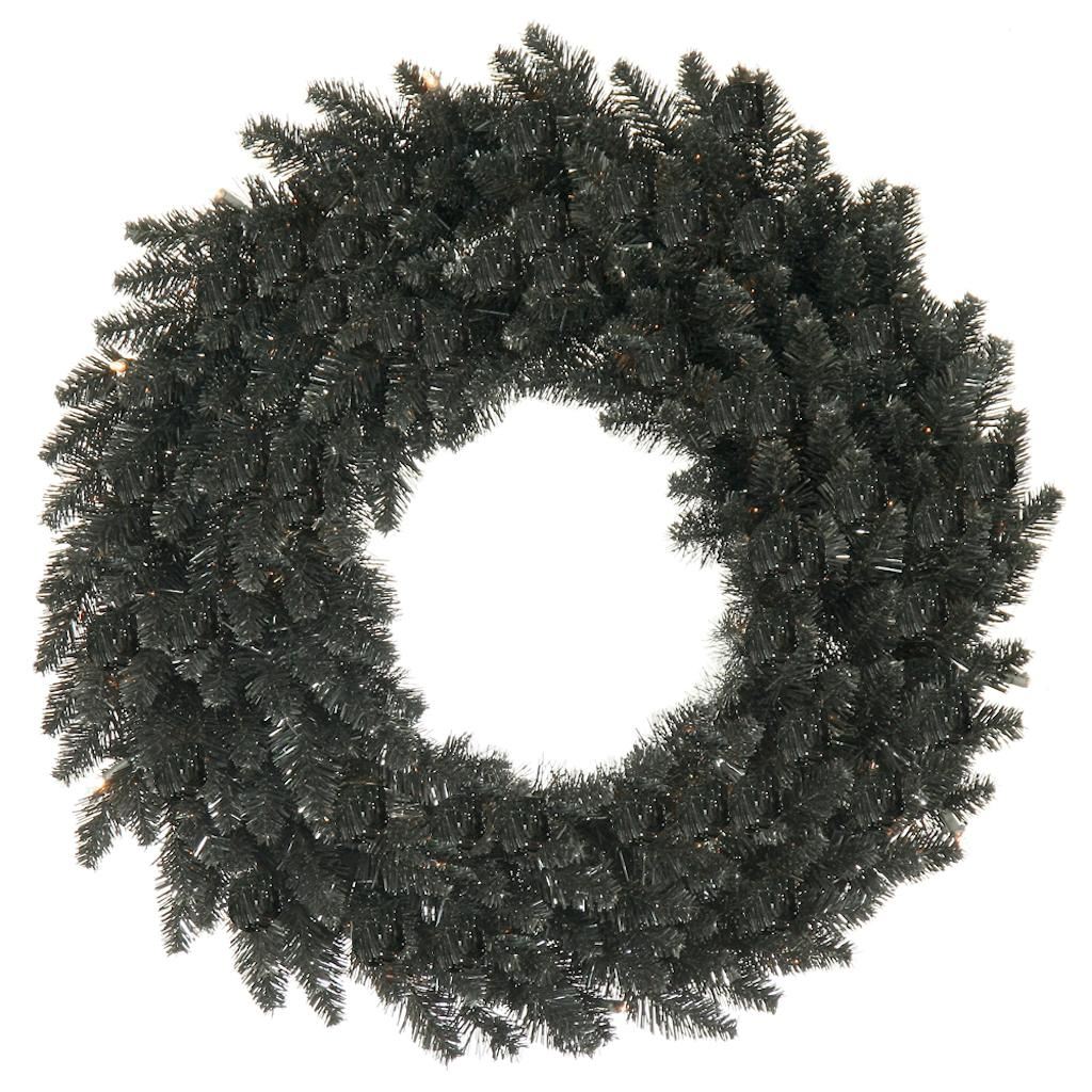 Vickerman 36" Artificial Black Fir Wreath