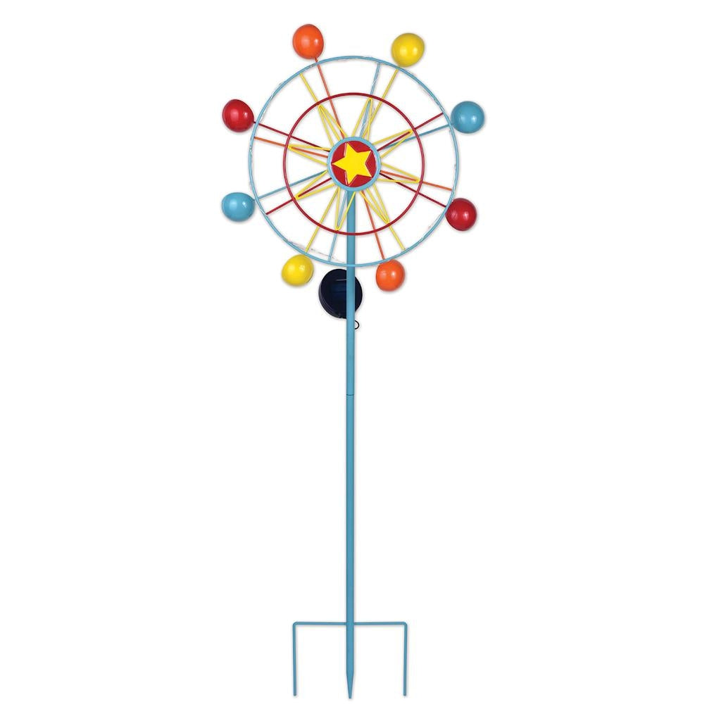 Sunset Vista Designs 42.5" Ferris Wheel Solar Wind Spinner