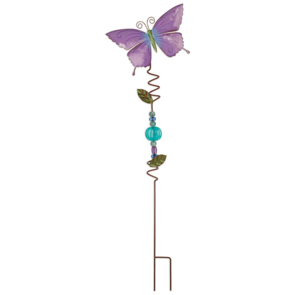 Sunset Vista Designs Spiral Butterfly Lawn Pick