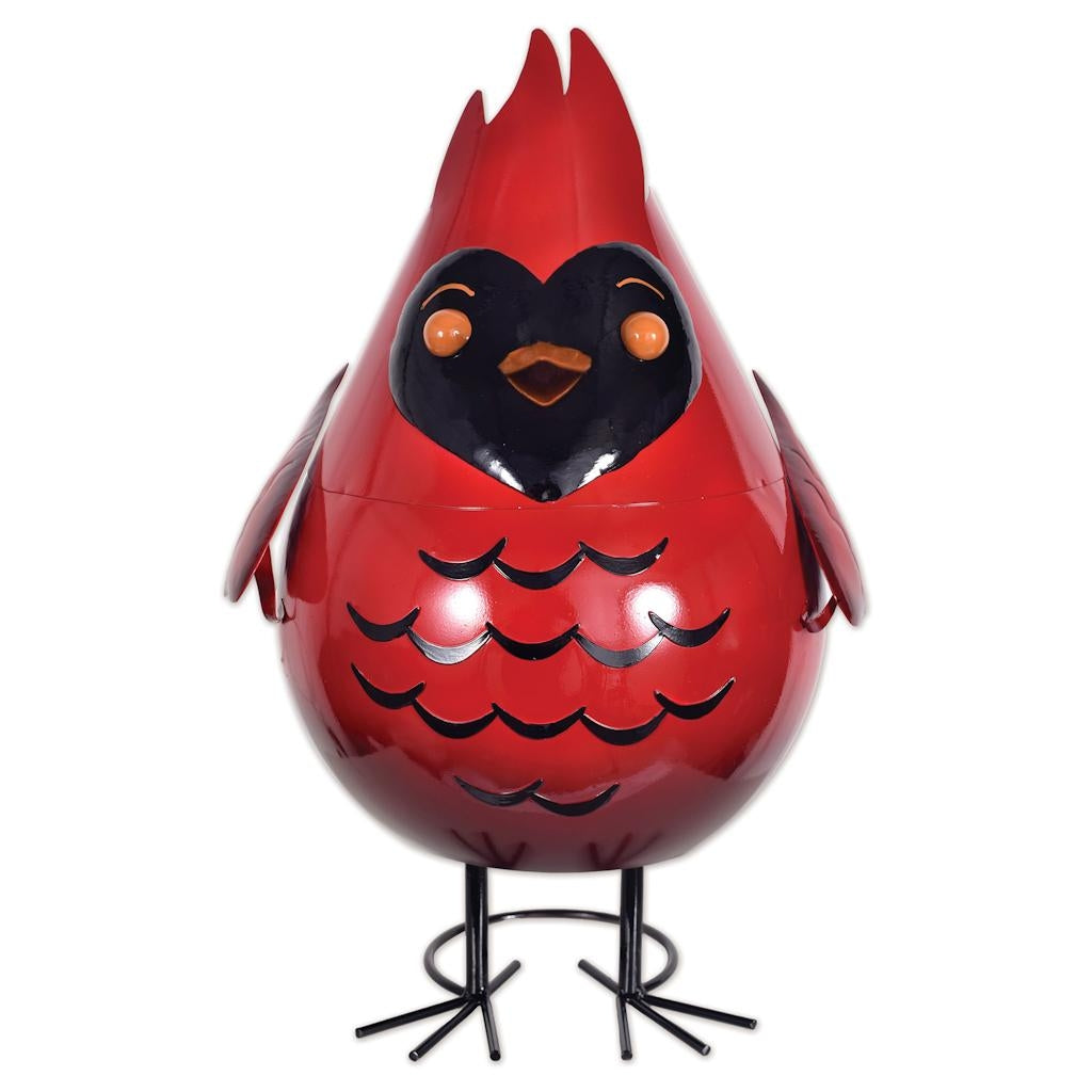 Sunset Vista Designs 16.9" Ruby the Cardinal Bobbing Porch Sitter
