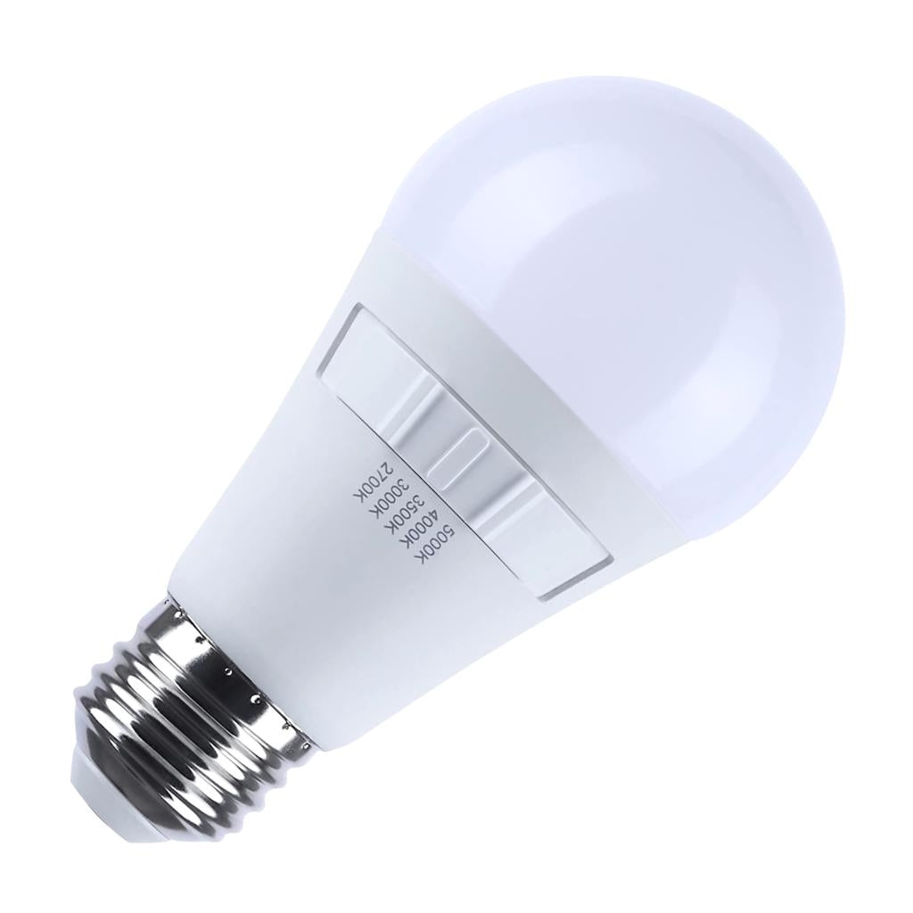 12 watt 120 volt A19 Medium Screw Base CCT Selectable LED Light Bulb
