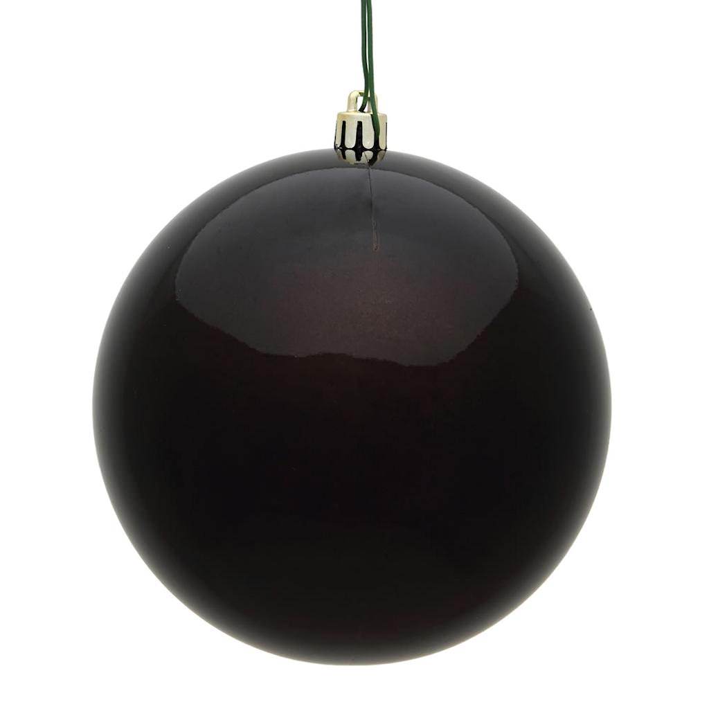 Vickerman 3" Chocolate Candy Ball Ornament (12 pack)
