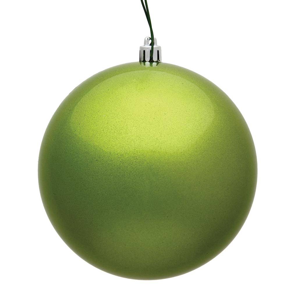 Vickerman 12" Lime Candy Finish Ball Ornament